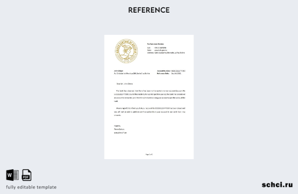 цифровая загрузка шаблона справки о закрытии Banco Central de Bolivia в Боливии